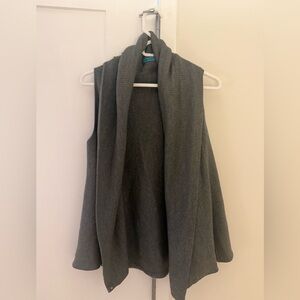 Alice + Olivia Charcoal Sweater Vest
